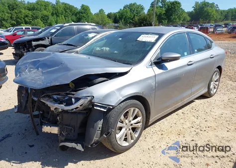 2015 Chrysler 200 Limited z USA, uszkodzony, nr VIN 1C3CCCAB0FN603536